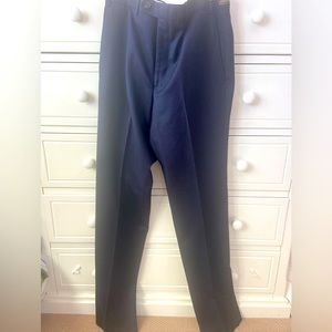 NWT JB Britches men’s wool cashmere navy pant 34 R Smoke free Pet free home